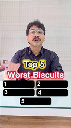 Top 5 Worst Biscuits #WorstBiscuits#DentalEducation#OralHealth