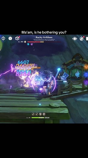 Lunar AFK vs Local Legend (Redemption Code G5HS7EMI47D0. This was filmed on the Creator Experience Server. Gameplay may differ from the official release) #genshinimpact #linnea