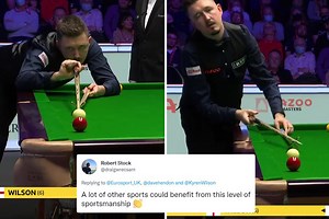 'Football could benefit' - Watch snooker ace Wilson call foul on HIMSELF