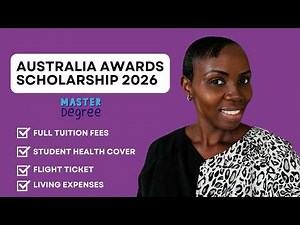 Australia Awards Scholarship 2026 | Step-by-Step Application Guide