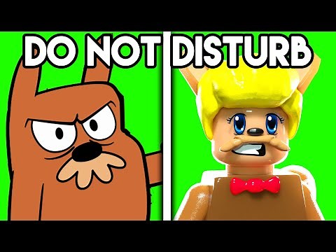 DO NOT DISTURB But It's LEGO! (FUNNY LANKYBOX DO NOT DISTURB PARODY)