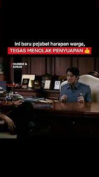 Rudy Habibie ngamuk! SAY NO TO SUAP-MENYUAP 😤 | Habibie & Ainun