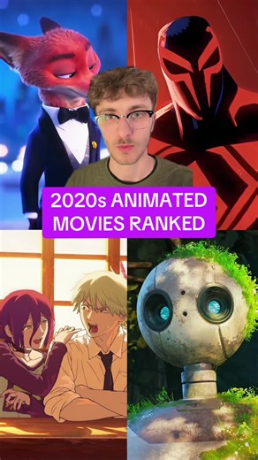 Best animated movies of the decade so far ranked #pixar #movies #zootopia #chainsawman #dreamworks