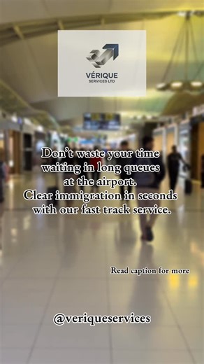 @veriqueservices on Instagram: "Verique Outsourcing Services Limited provides premium, white-glove airport protocol designed for High Net-Worth Individuals and corporate executives. Our specialized “Meet & Greet” service begins the moment you step off the aircraft, ensuring a seamless transition through the terminal. ✨ Why Choose Our Fast Track? • Rapid Immigration: We facilitate immigration fast-tracking and Visa on Arrival assistance to save you valuable time. • Baggage & Customs: Our team han