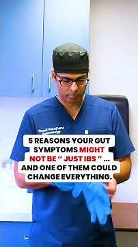 Doctor Explains: 5 reasons your gut symptoms might not be “just IBS” ❌⚠️
