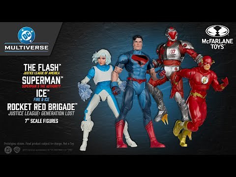 NEW DC Multiverse™ (4) 7 Scale Figure Bundle | Action Figure Showcase