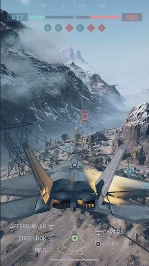 F16 and F22 Utilize Rockets in Battlefield 6