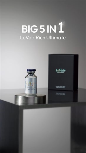 HAIM AESTHETICS on Instagram: "Five Biostimulators. One Breakthrough Formula. The next-generation biostimulatory system - LeVair Rich Ultimate Formulated with PLLA, CaHA, Dual HA, Recombinant Collagen Type III, and PN & PDRN Complex, this innovative solution delivers multi-layer regeneration and long-term skin remodeling. Unlike conventional nanoparticle formulas that clear too fast, our lyophilized biostimulator system maintains optimal particle size and structural integrity - meaning: ✔️ longe
