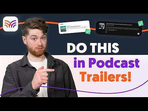 How to make a Podcast Trailer + FREE Template