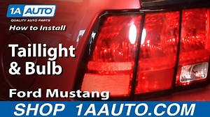 How to Replace Tail Light 1999-2004 Ford Mustang