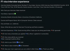 F-1 Visa Interview Questions & Answers Guide