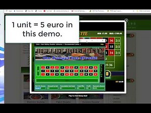 Free Roulette software demo