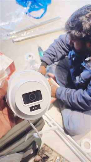 Akarsh_CCTV_World on Instagram: "Dahua IP cameras installation 🛠️🔧#viralinstagramreelsvideo♥️ #cctv #viralreels #cctvinstallation"