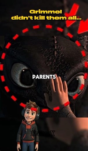 What Happened to Toothless’ Parents?|HTTYD Theory #httyd #toothless #dreamworks #darktheory #shorts