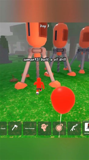 So Many Oil Barrels 🛢 99 nights in the forest #99nightintheforest #99nights #roblox