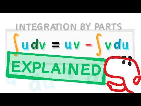 Integration by Parts EXPLAINED in 6 MINUTES!