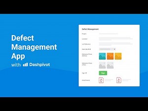 Defect Management: Manage defects quickly and reliably with Dashpivot