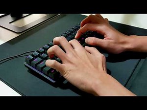 Razer Huntsman Mini typing sound test | Red optical
