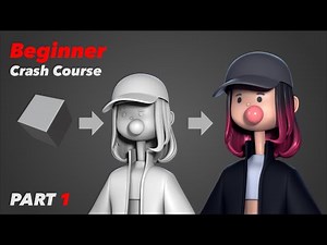 Beginner 3D Character Modeling Crash Course Part 1