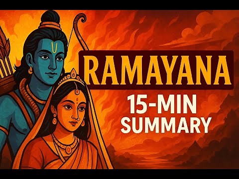Ramayana in 15 Minutes | Epic Tale of Rama & Sita | The Ultimate Epic Recap