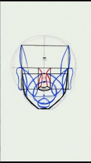 Drawing the Head using the REILLY METHOD for the first time #short