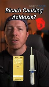 How giving bicarb can cause intracellular acidosis! Giving sodium bicarbonate in severe acidosis might improve pH on labs but what’s happening inside the cell?? Send this to someone who likes to give bicarb without thinking twice 🤔 . Check out the ICU STARTER BUNDLE and the other Nurse Dose Cheat Sheets/Resources in the bio! . Follow for more ICU nursing education! 🎓 . #cvicu #cardiacnurse #criticalcare #nursingschool #icunurse #newgradnurse #newgradrn #nursesofinstagram #icunurselife #flightn