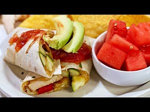 Cooking with Chef Bryan: Grilled Chicken and Vegetable Burritos