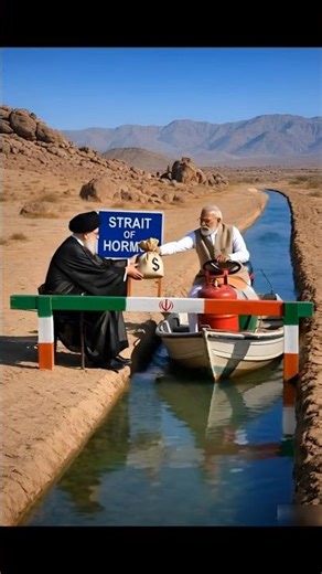 Modi id bringing silender from Iran || Khamnei V/S Donald Trump || Funny parody #modi #war #trending