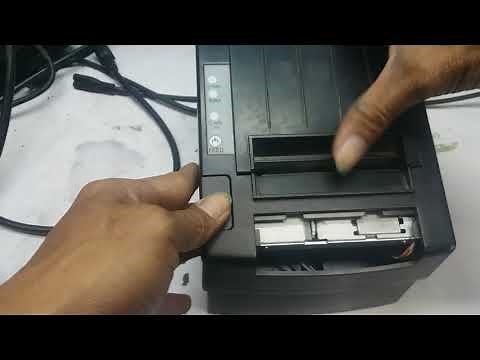 How to fix Gsan POS printer Paper cutter problem won't open