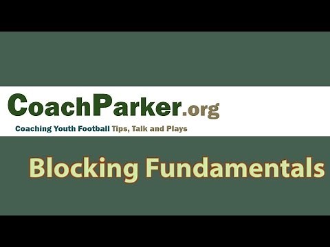 Youth Football Blocking Fundamentals - Coaching Clinic