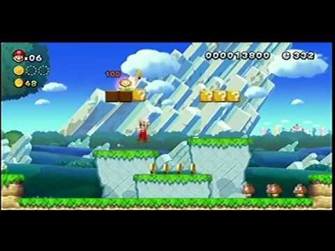 NSMBU custom level - NSMB2 1-1 (Updated v1.1)