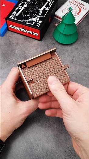 17 steps Japanese puzzle box #puzzle #box #Japanese #solution