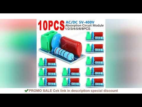 1/2/3/5/10PCS RC Absorption/Snubber Circuit Module Relay Contact Protection Resistance Surge Circuit