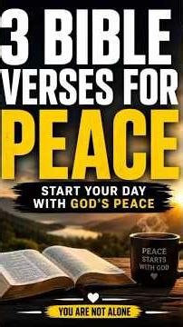 Read These 3 Bible Verses This Morning