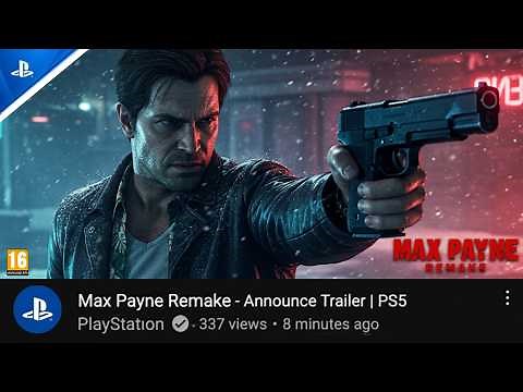 Max Payne Remake - First Trailer | Remedy | PS5 | Concept