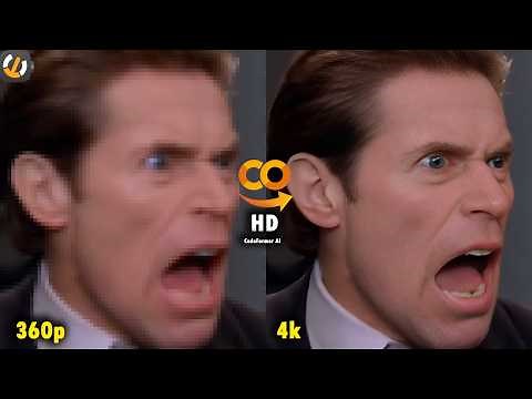 IMPROVE VIDEO QUALITY WITH Enhanced CodeFormer AI | Google Collab