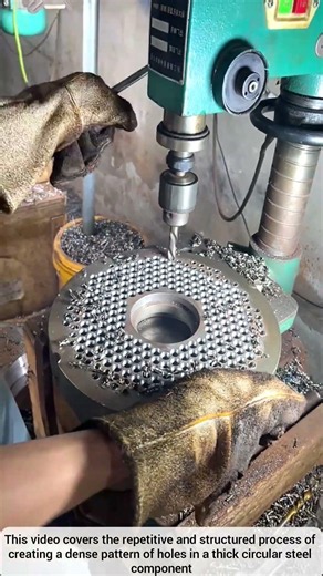 Steel Component Hole Boring Process