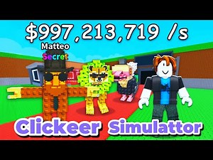 I Got $997B PER SECOND in Clicker Simulator! (INSANE!)