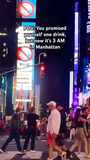 Times Square Night Drive POV | NYC Scenic Drive (Full 20-Min Video on Channel!) #shorts