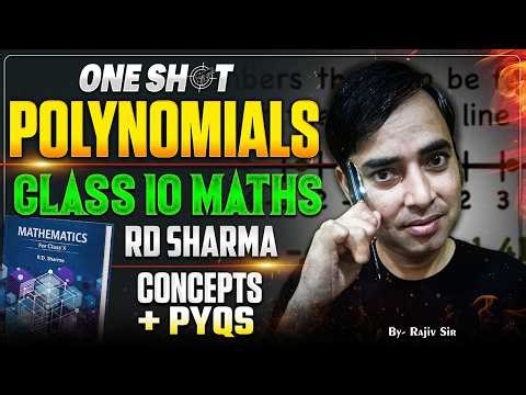 Polynomials One-Shot | Class 10 Maths | CBSE 2027 | Concepts + PYQs 🎯