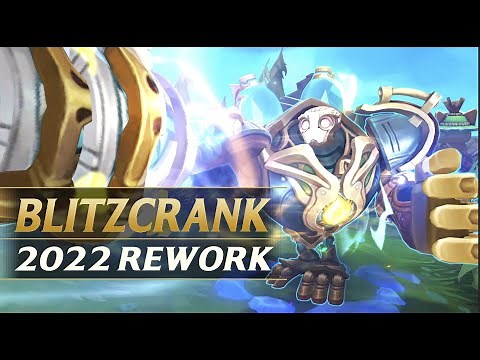 BLITZCRANK MINI REWORK 2022 Gameplay Spotlight Guide - League of Legends