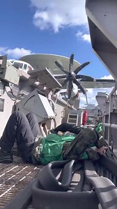 6.2M views · 72K reactions | E-2C Hawkeye flight deck launch. Fast Foward to 1:30 to  | Ultimate Military Channel | Facebook