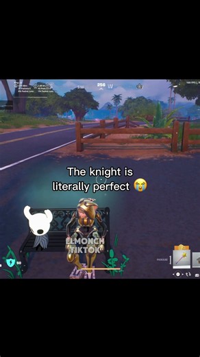 Hollow Knight The Knight sidekick emote in Fortnite | #fortnite #hollowknight