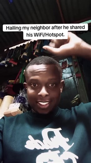 Hailing my neighbor after he shared his WiFi password with me. #toolsman #funny #toolsmerchant