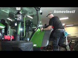 Koneviesti: Näin tehdään työkoneelle keraaminen pinnoitus, joka suojaa maalipintaa ja laseja
