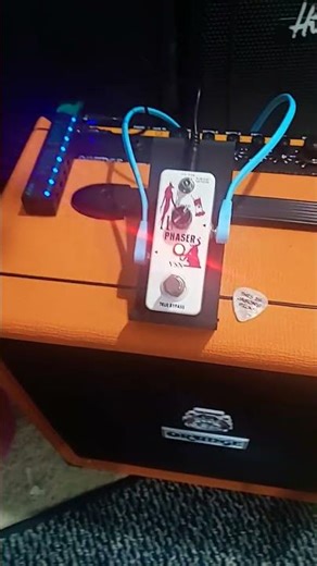 Phase pedal through the FX loop.