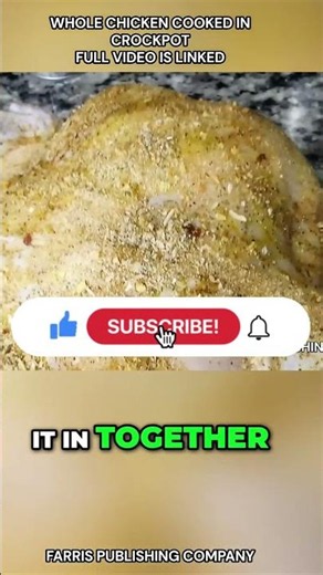 Delicious Crock Pot Seasoned Chicken Recipe!