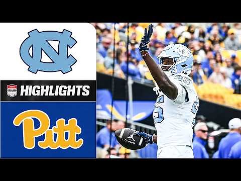North Carolina Tar Heels vs. Pittsburgh Panthers | Full Game Highlights | ESPN College Football