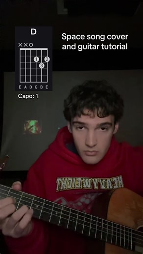 Space Song Cover and Guitar Tutorial with Chords